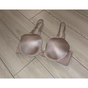 Vanity Fair 75345 Beauty Back Full Coverage Bra Contour UW Womens 34C Beige